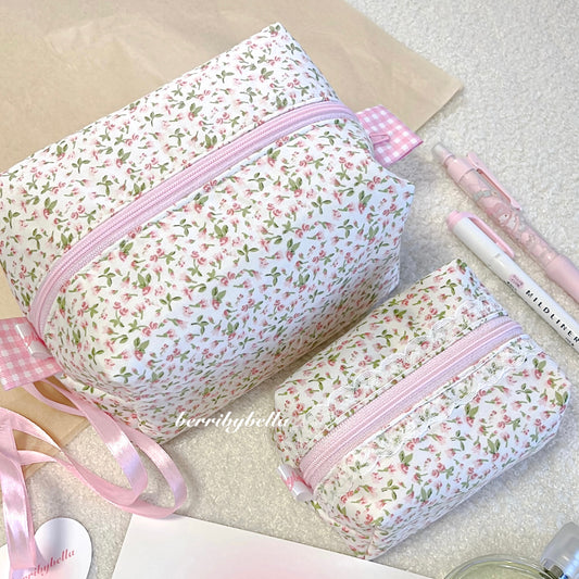 berribybella | Floral Makeup Bags & Accessories