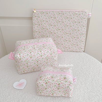 The Classic Floral Makeup Bag Gift Set