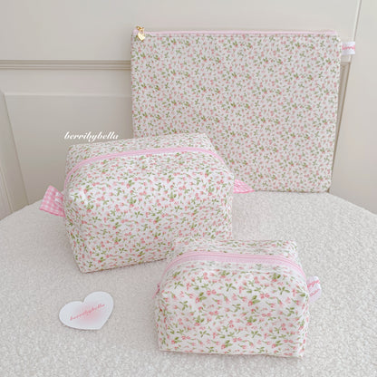 The Classic Floral Makeup Bag Gift Set