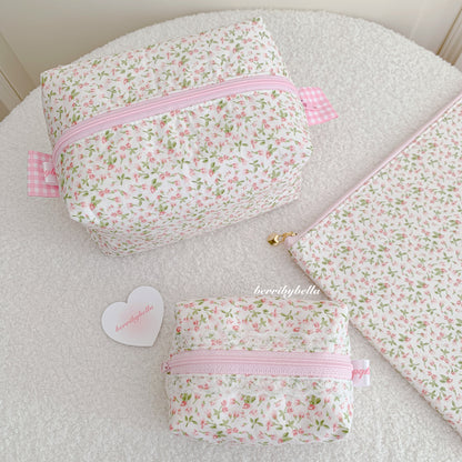 The Classic Floral Makeup Bag Gift Set